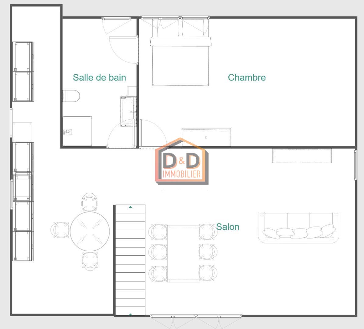 Appartement à Schouweiler, 55 m², 1 chambre, 1 300 €/mois