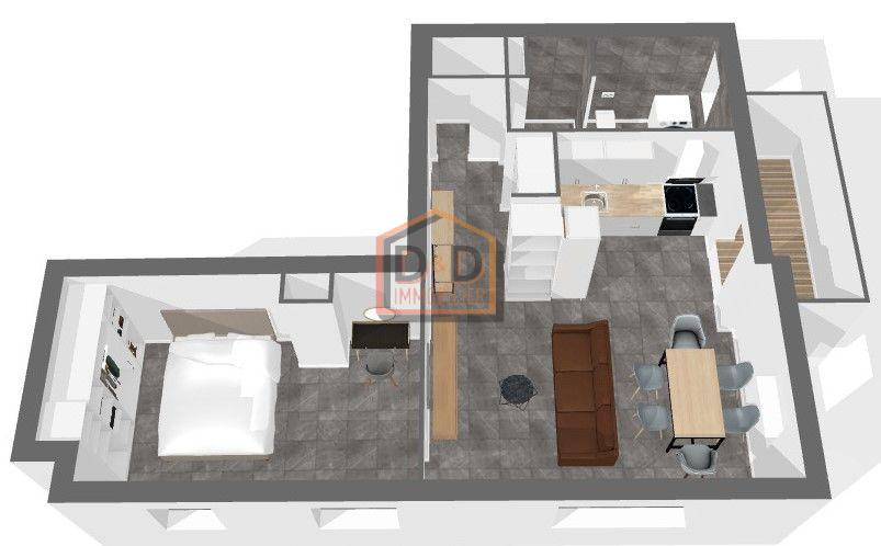 Appartement à Mamer, 50 m², 1 chambre, 1 500 €/mois