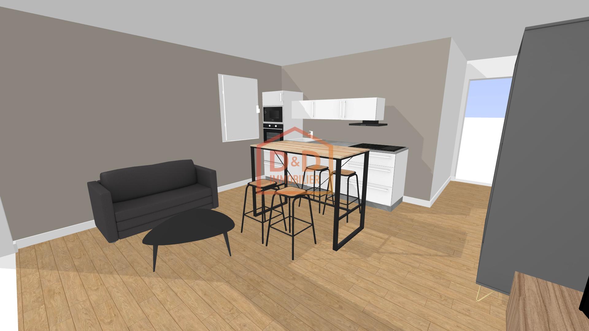 Appartement à Luxembourg-Belair, 26 m², 1 250 €/mois