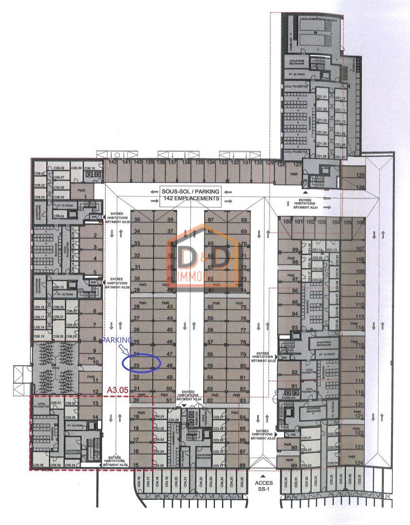 Appartement à Luxembourg-Gasperich, 35 m², 1 salle de bain, 1 450 €/mois