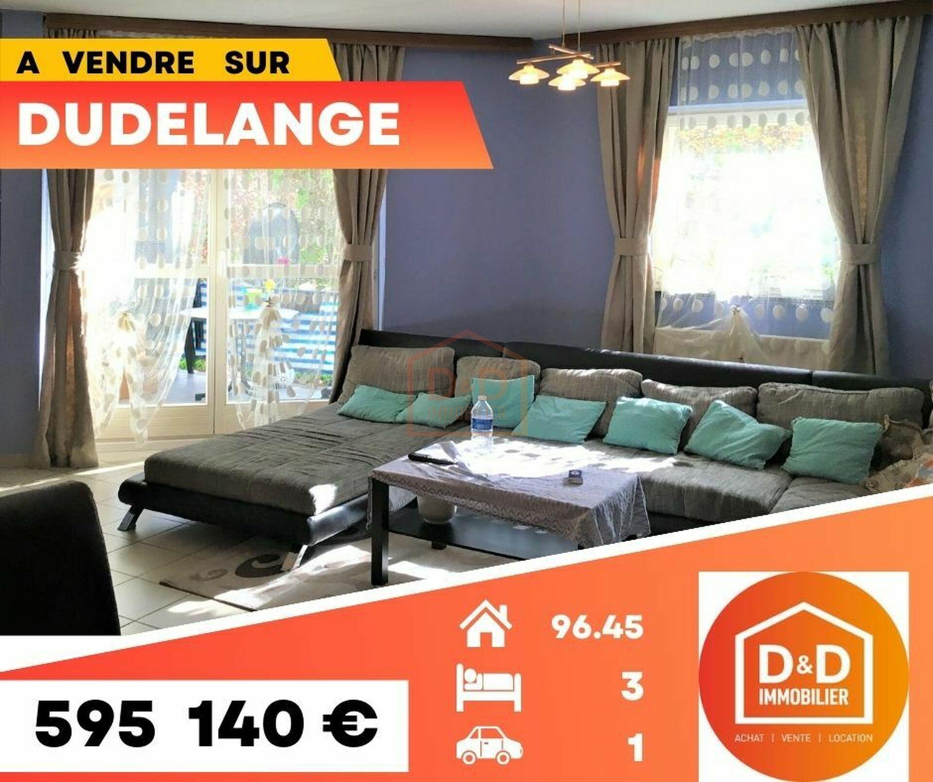 Appartement à Dudelange, 96,45 m², 3 chambres, 1 salle de bain, 595 140 €