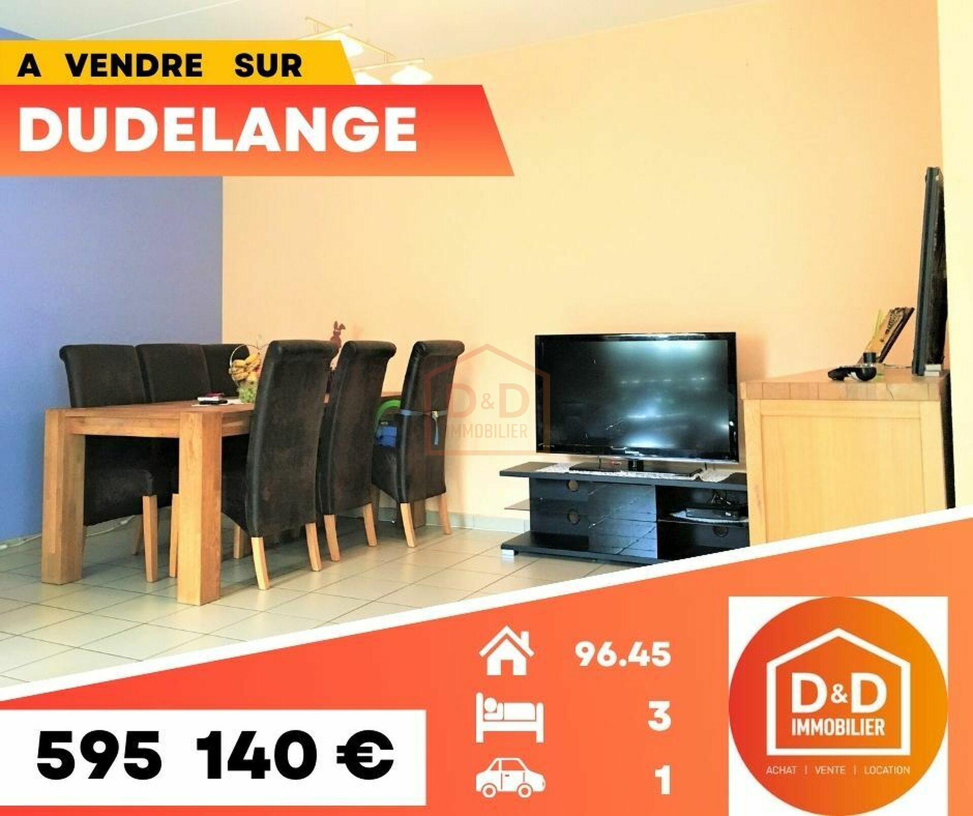Appartement à Dudelange, 96,45 m², 3 chambres, 1 salle de bain, 595 140 €